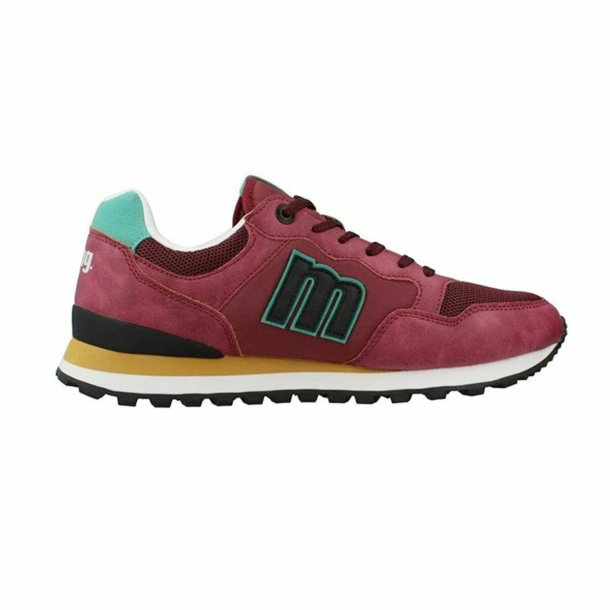 Men’s Casual Trainers Mustang Attitude Fable Red Burgundy Mustang