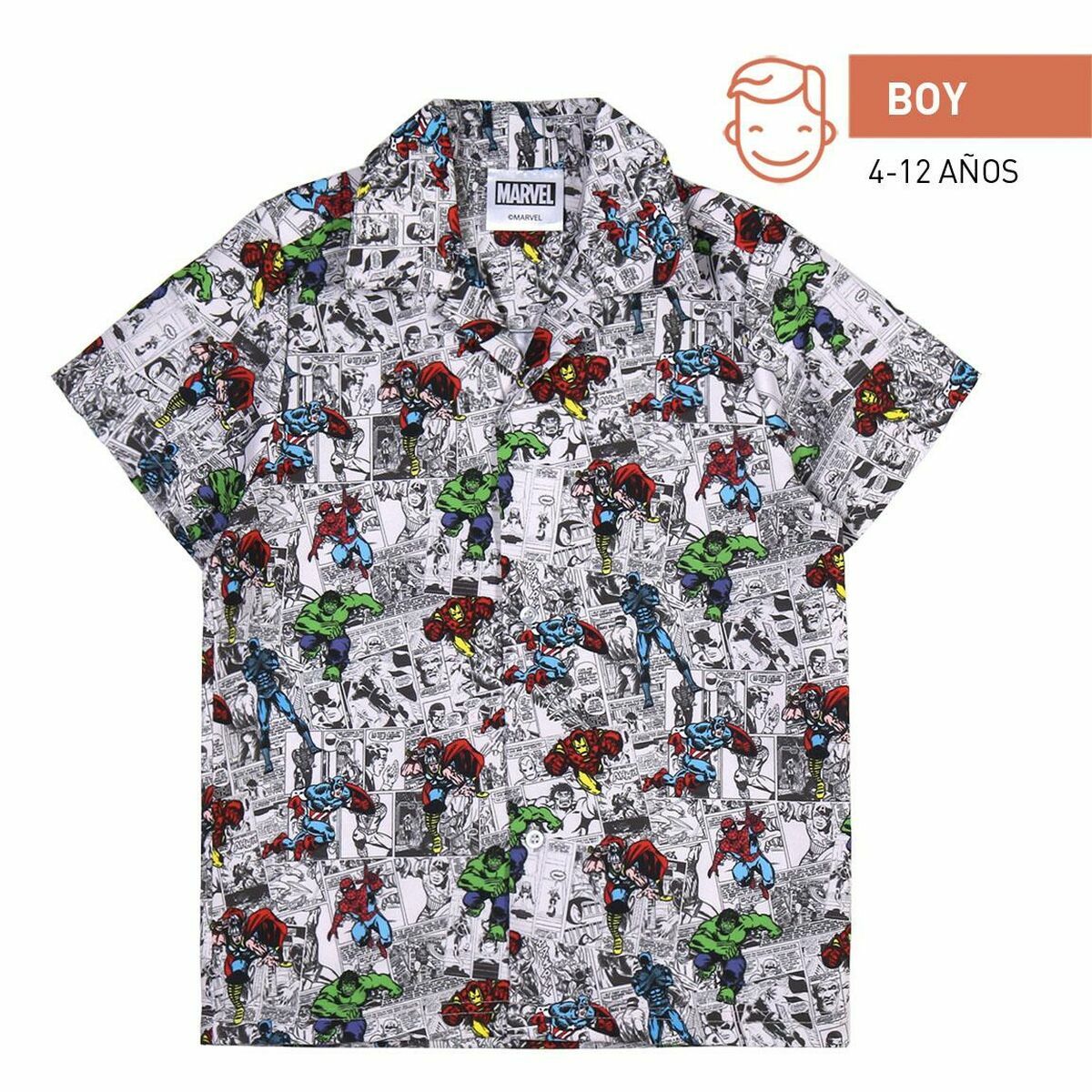 Shirt Marvel Light grey Marvel