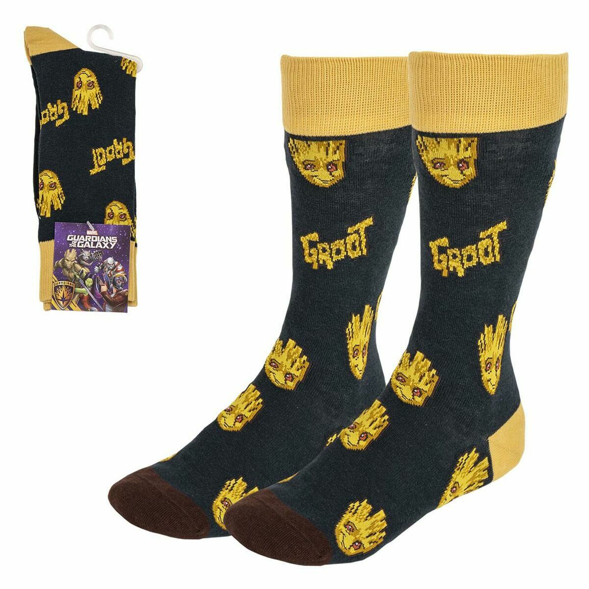 Socks Marvel Dark green Unisex Marvel