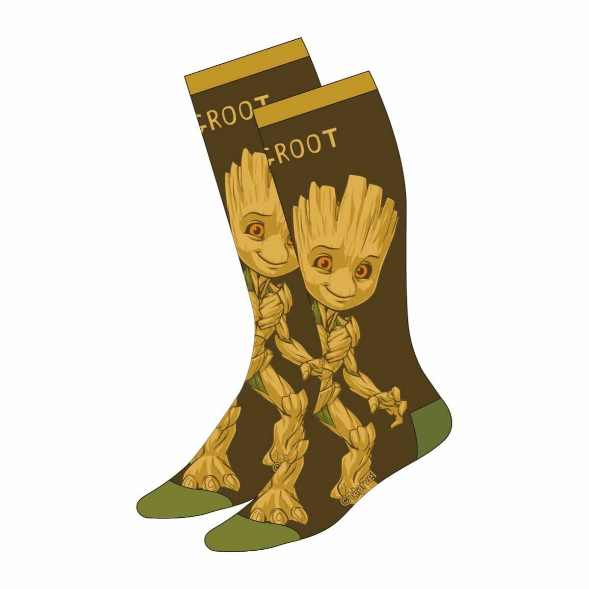 Socks Marvel Unisex Brown Marvel