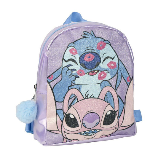 Casual Backpack Stitch Purple 19 x 23 x 8 cm