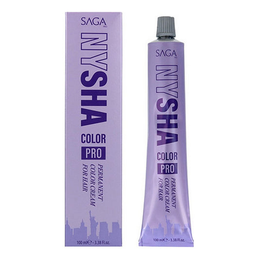 Permanent Dye Saga Nysha Color Nº 5.0 (100 ml) Saga