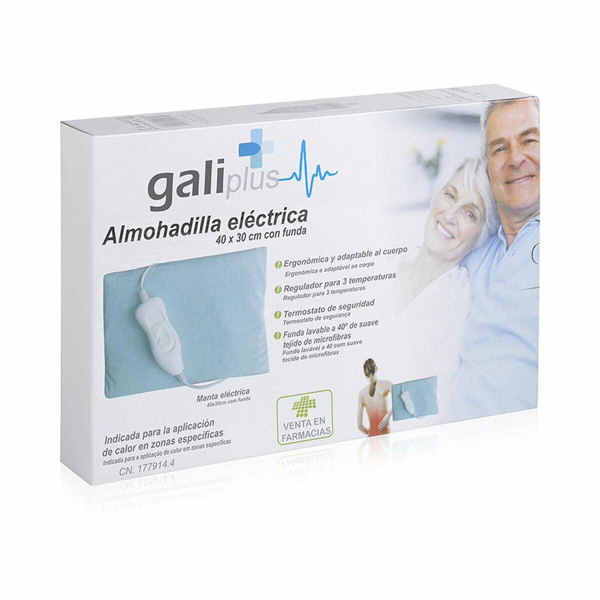 Multifunction Electric Pad Galiplus ELECTROMEDICINA Galiplus