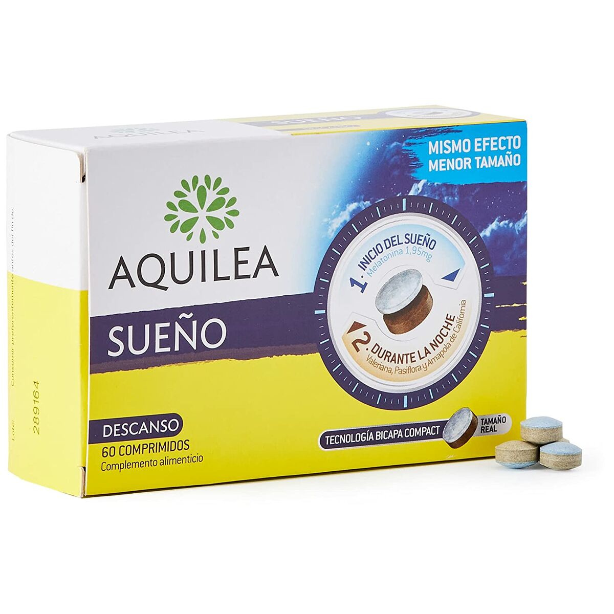 Insomnia supplement Aquilea Melatonin 60 Units Aquilea