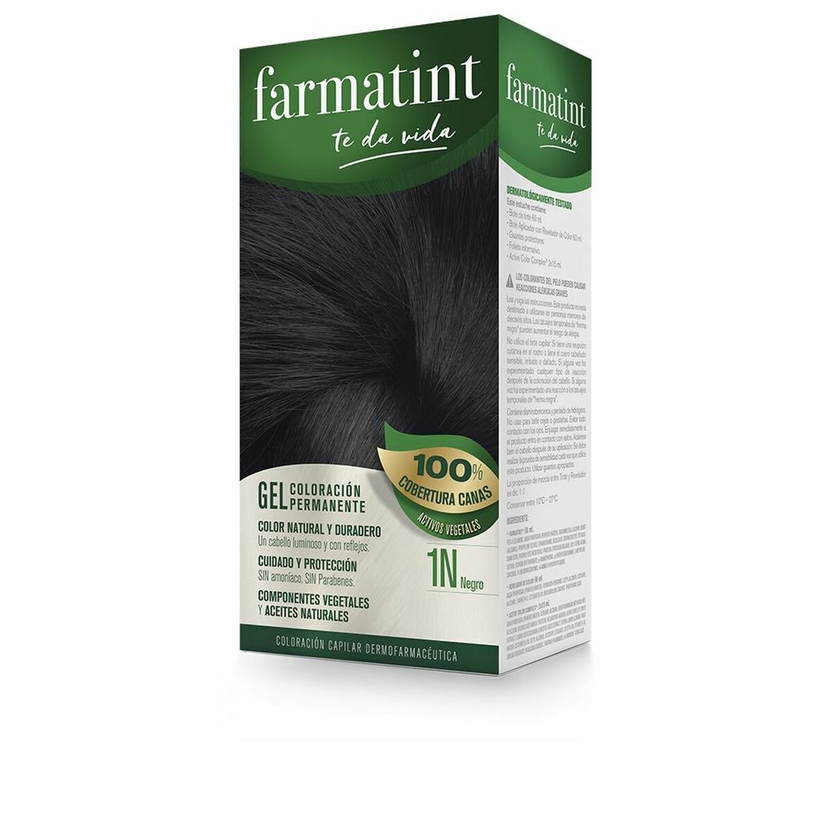 Permanent Dye Farmatint 1n-Negro Gel Farmatint