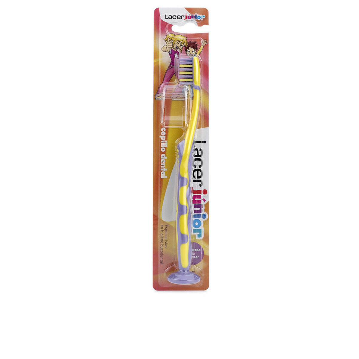 Toothbrush for Kids Lacer Suction cup Junior Lacer