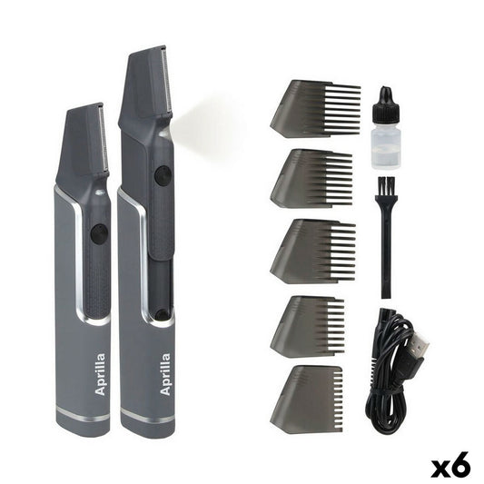 Cordless Hair Clippers Aprilla (6 Units) 6000 rpm