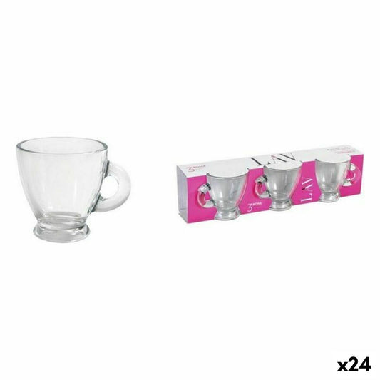 Coffee Set LAV Roma 3 Pieces (24 Units) (95 ml) LAV