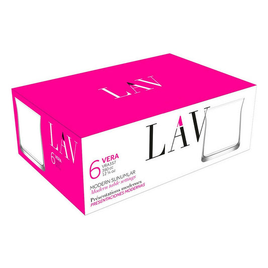 Set of glasses LAV Vera 360 ml 6 Pieces