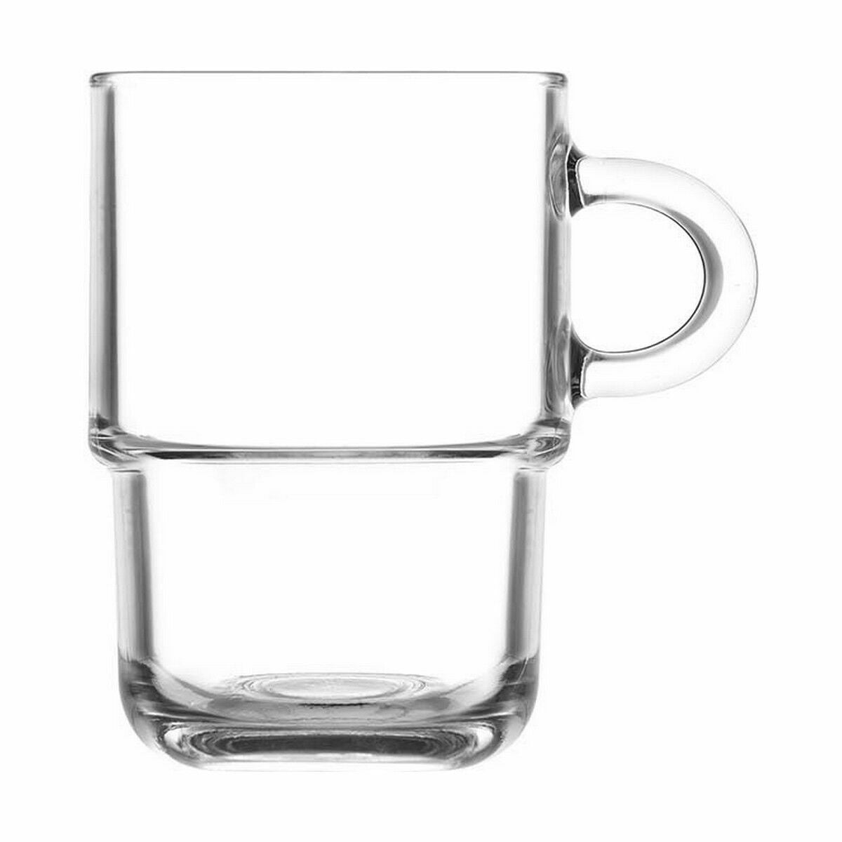 Set of Mugs LAV 360 ml Stackable 6 Units