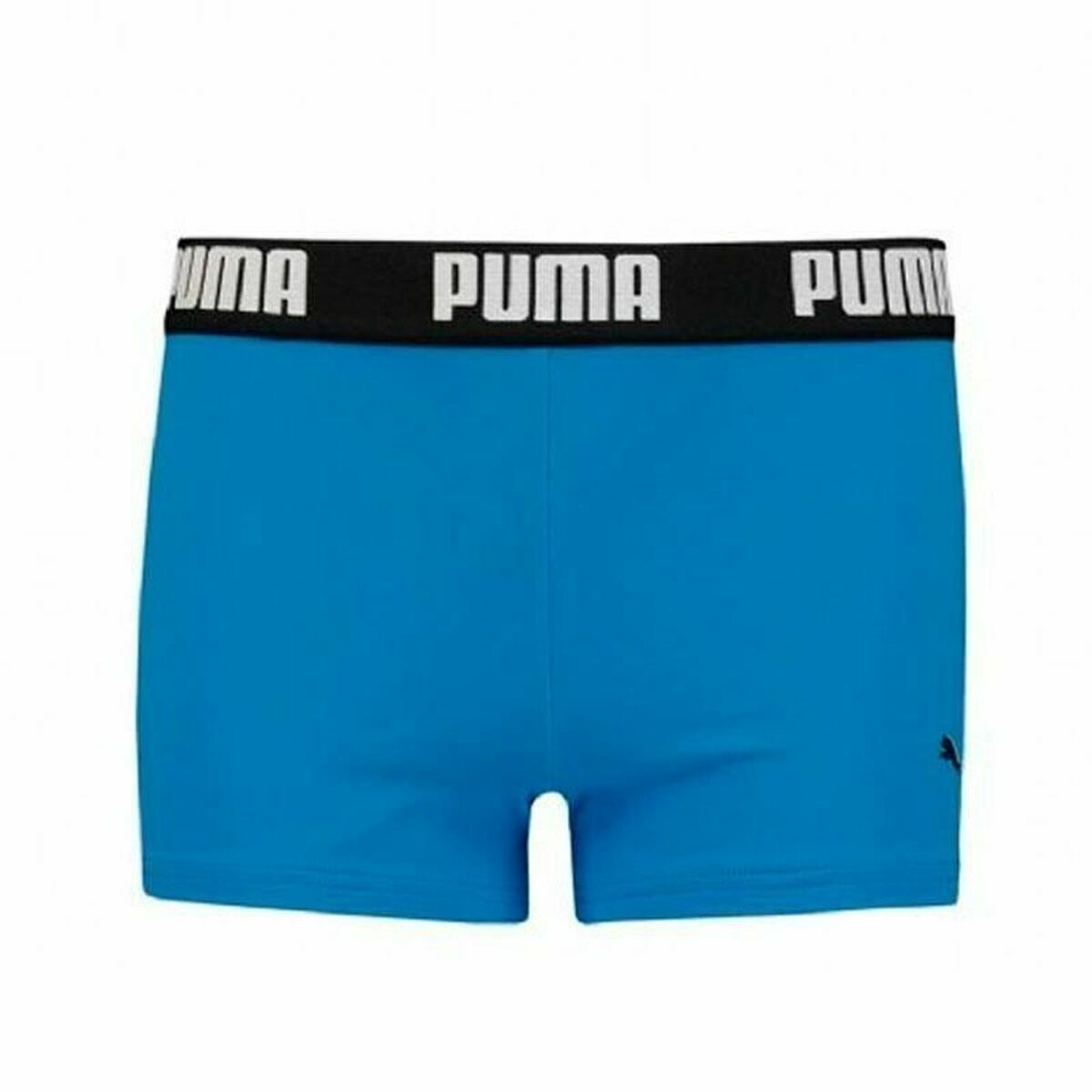 Boys Swim Shorts Puma Swim Logo Blue Puma