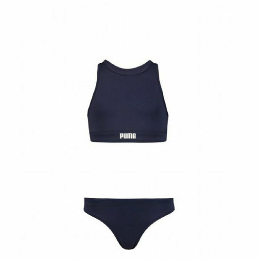 Bikini Bottoms For Girls Puma Racerback 2 Pieces Blue