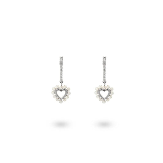 Ladies' Earrings 24KAE 42403S Silver