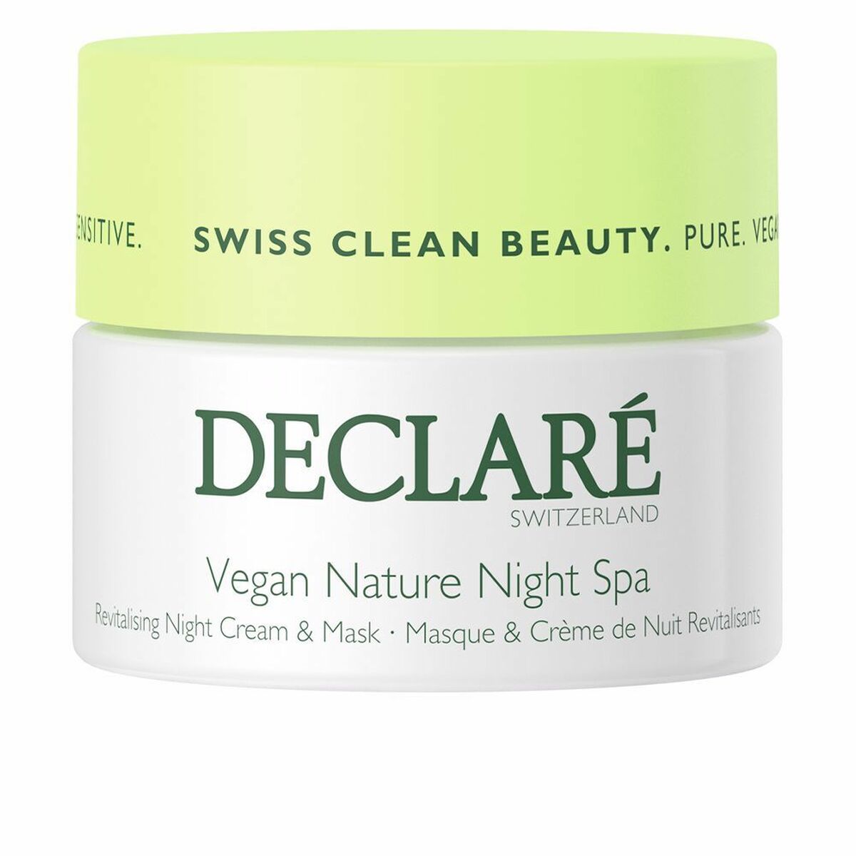 Revitalising Cream Mask Vegan Nature Night Spa Declaré (50 ml) Declaré