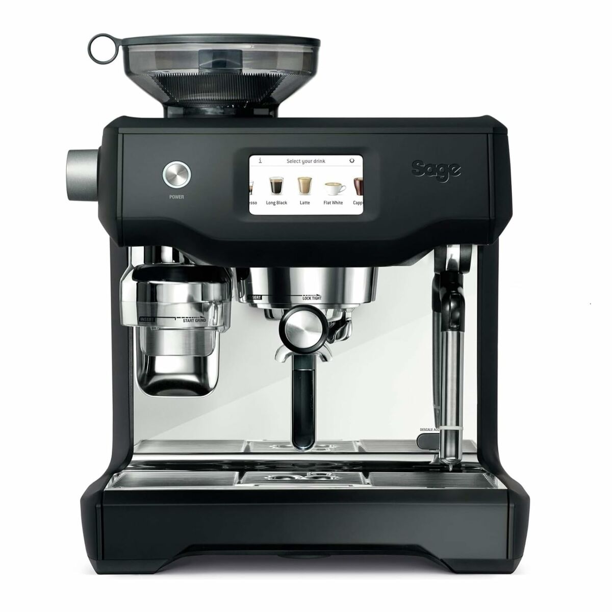 Superautomatic Coffee Maker Sage SES990BTR4EEU1 Black Steel 2400 W 15 bar 2,5 L