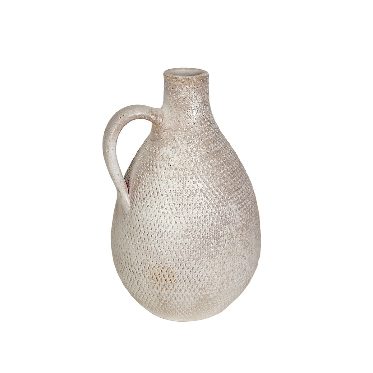 Vase Romimex Grey Ceramic Rustic 20 x 30 x 20 cm With handle Romimex