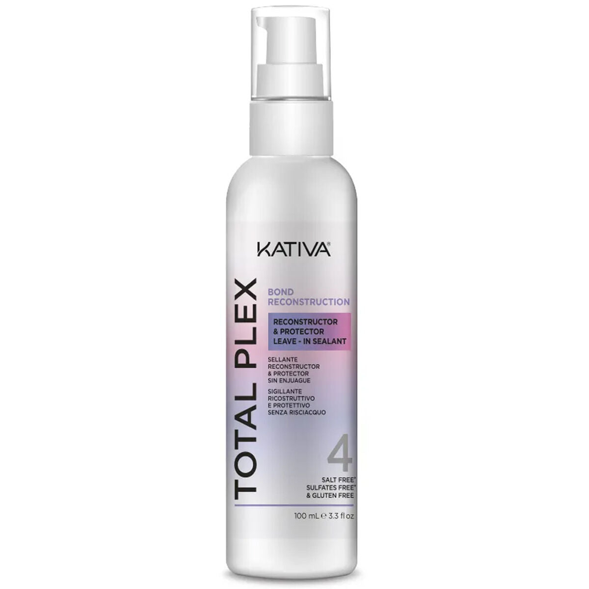 Hair Reconstruction Treatment Kativa Total Plex Nº4 100 ml