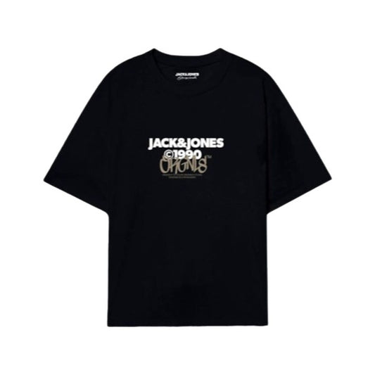 Men’s Short Sleeve T-Shirt Jack & Jones JORBUSHWICK TEE SS CREW NECK FST 12263939 Black