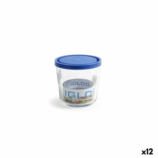 Jar Borgonovo Igloo Blue 800 ml (12 Units) Borgonovo