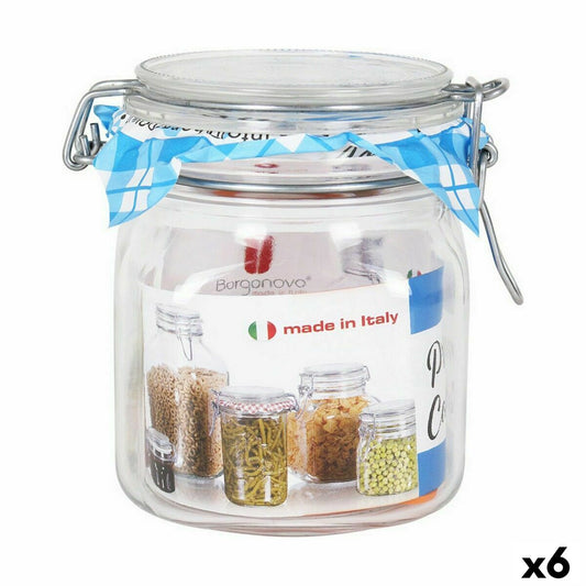 Jar Borgonovo 750 ml 10 x 10 x 13 cm (6 Units) Borgonovo