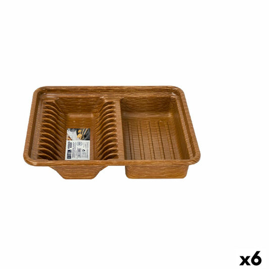 Draining Rack for Kitchen Sink Quttin 30,5 x 40 cm (6 Units)