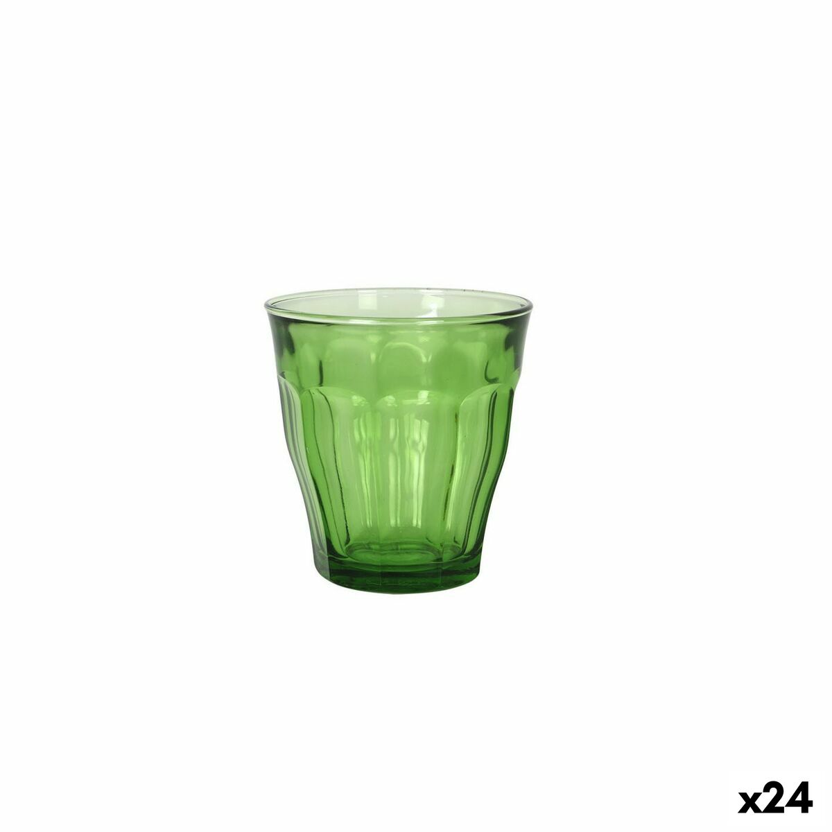 Glass Duralex Picardie Green 250 ml (24 Units) Duralex