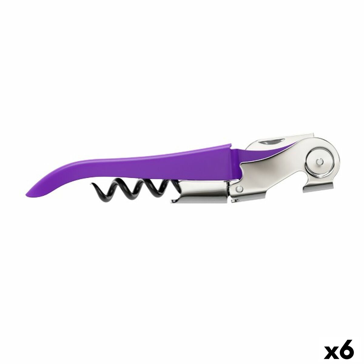 Corkscrew Koala Bodega Metal 12,4 x 14 x 23 cm Violet (6 Units) Koala