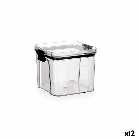 Food Preservation Container Quid Cocco Transparent Plastic 700 ml (12 Units) Quid