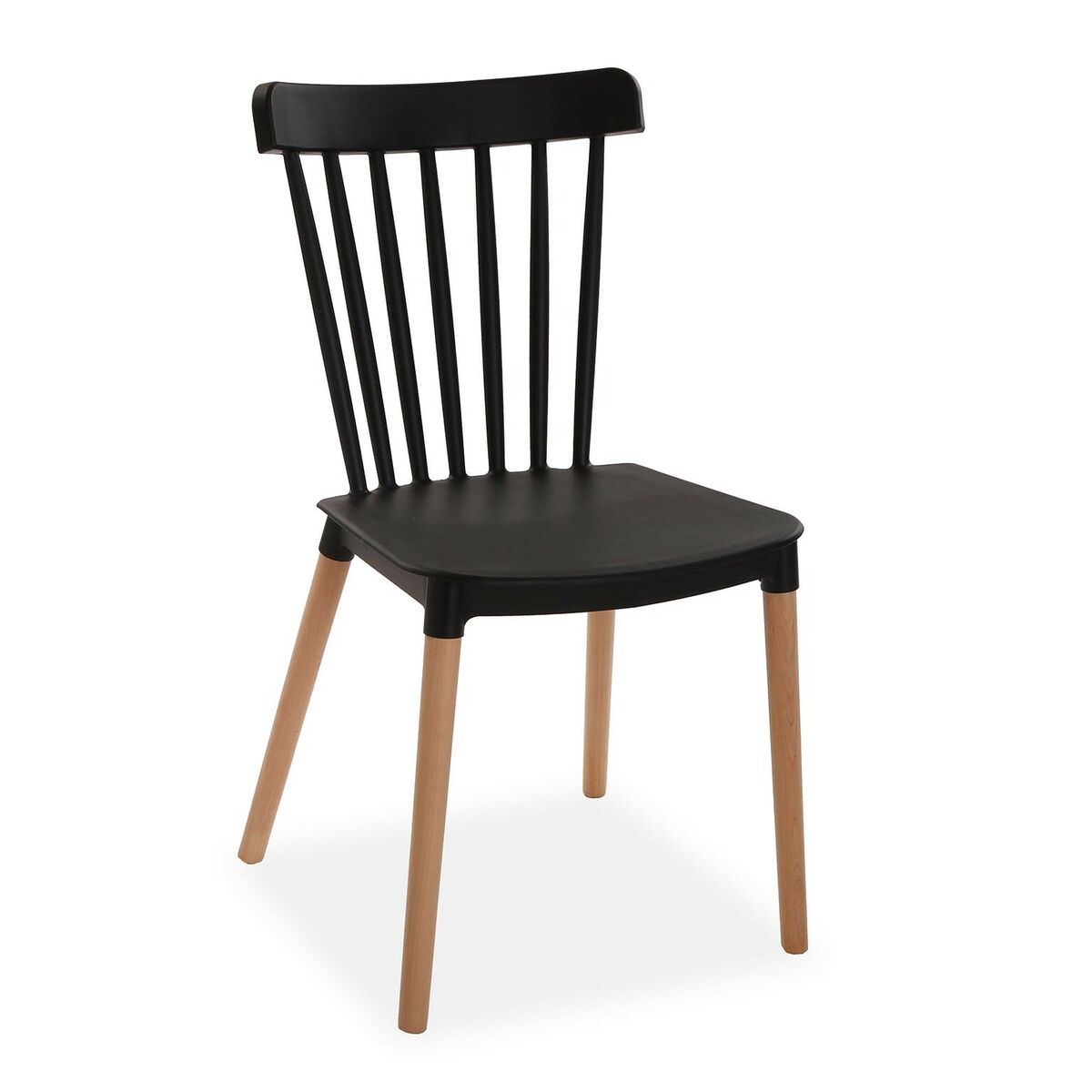 Chair Versa Black 52,5 x 80 x 43 cm (4 Units)