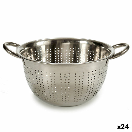 Strainer Silver Stainless steel 24 x 12,5 x 30,5 cm (24 Units) Kinvara