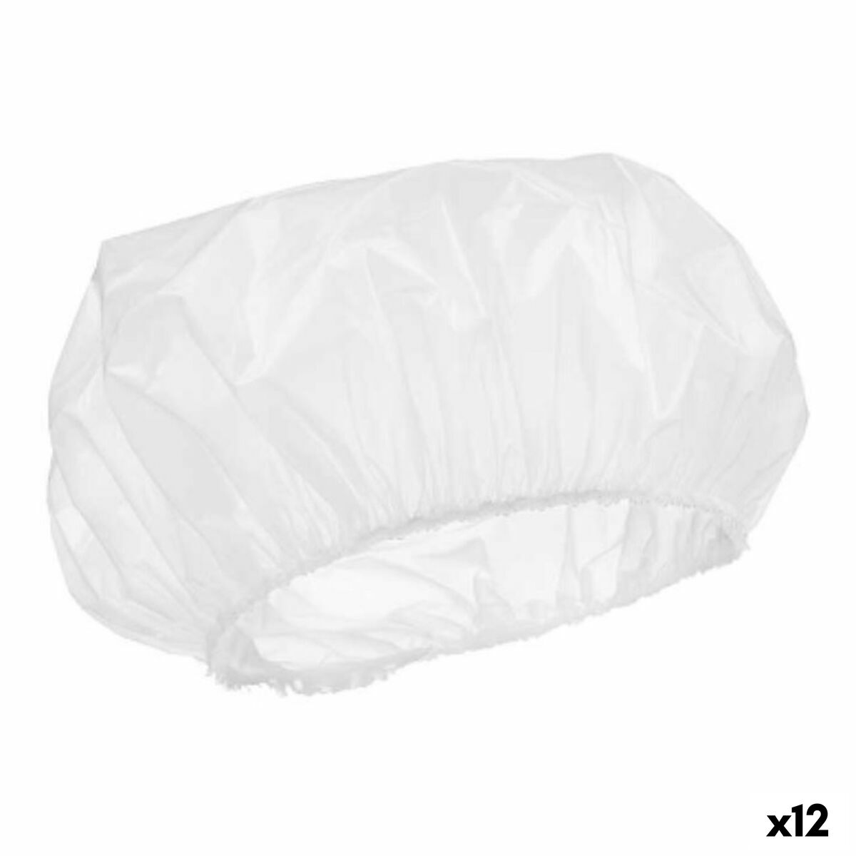 Shower Cap Transparent Plastic (12 Units) Berilo