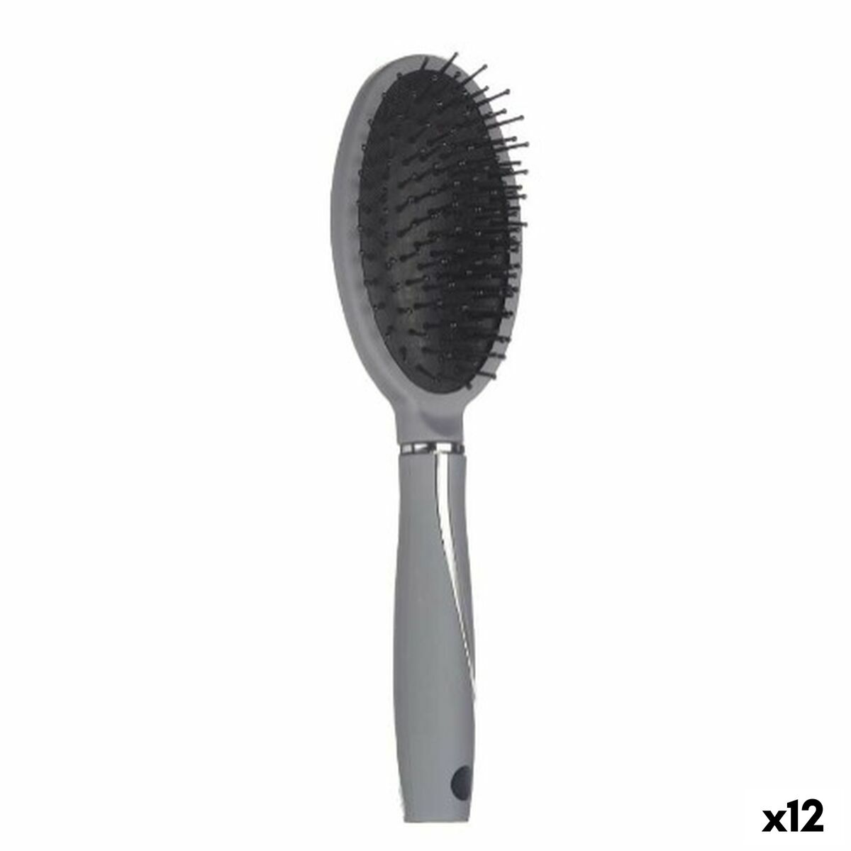 Brush Grey Silicone Plastic (12 Units) Berilo