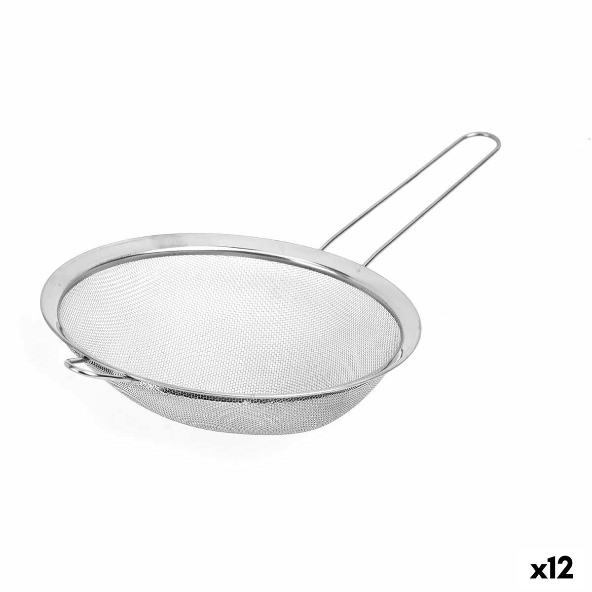 Strainer Stainless steel 18 x 34,5 x 6 cm (12 Units) Kinvara