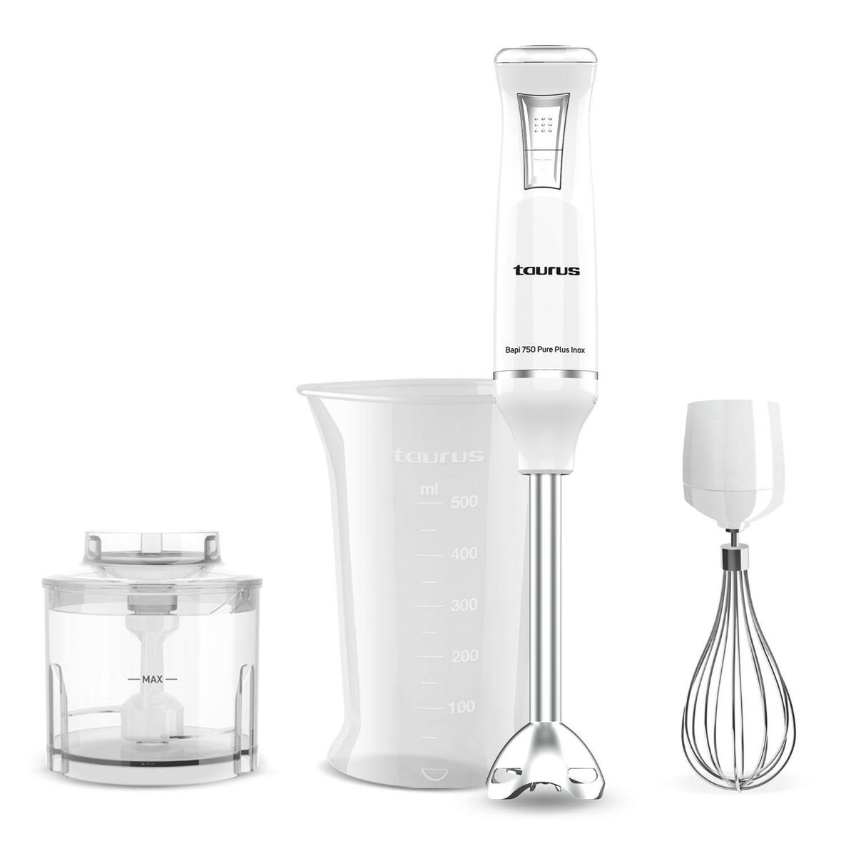 Hand-held Blender Taurus BAPI 750 PURE White 750 W Taurus