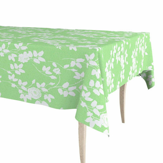 Tablecloth roll Exma Oilcloth Light Green Botanical plants 140 cm x 25 m Exma