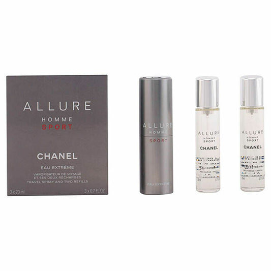 Women's Perfume Set Chanel Allure Homme Sport Eau Extrême 20 ml 2 Pieces