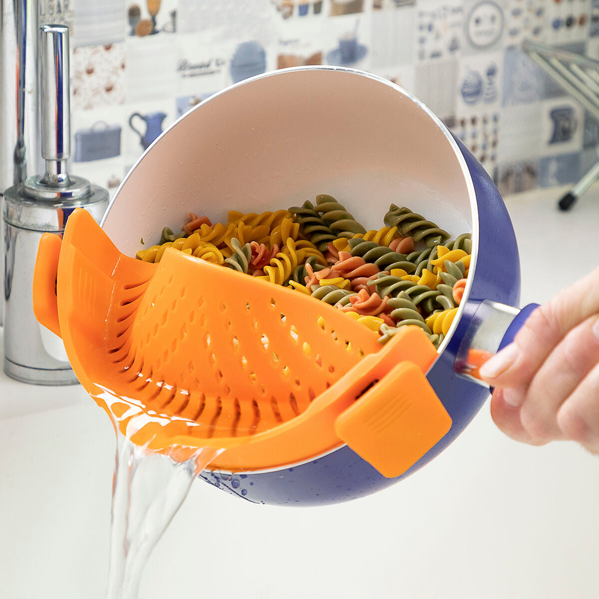 Silicone Strainer Pastrainer InnovaGoods InnovaGoods