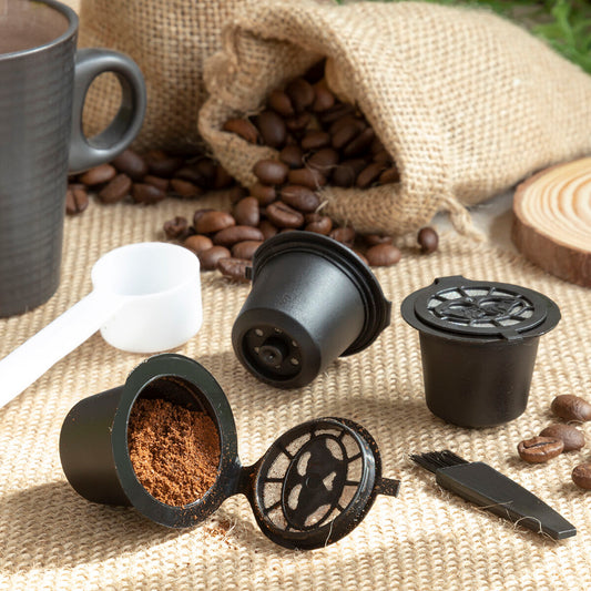 Set of 3 Reusable Coffee Capsules Recoff InnovaGoods InnovaGoods