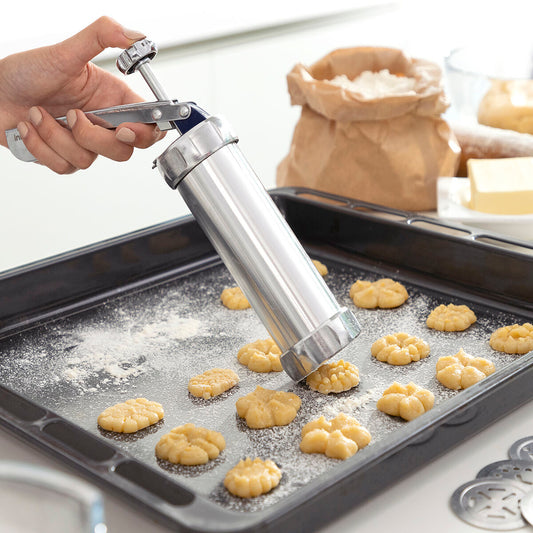 2-in-1 Biscuit Maker and Piping Gun Prekies InnovaGoods - byKim