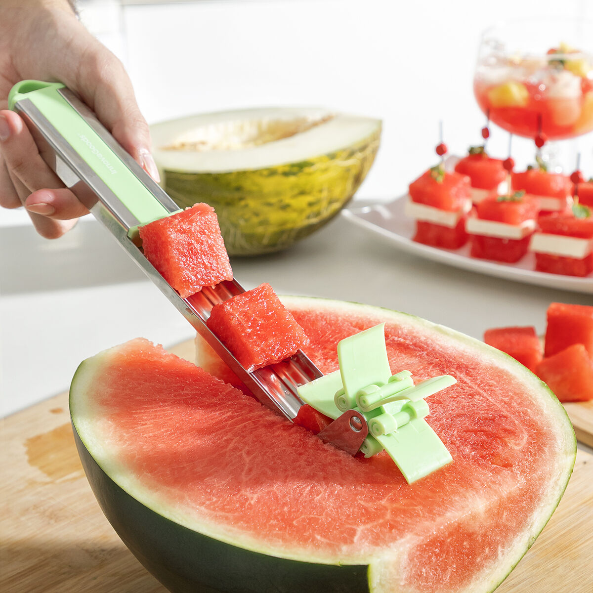 Watermelon Cube Cutter Cutmil InnovaGoods InnovaGoods