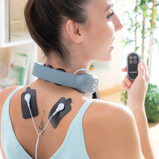 Rechargeable Neck Massager with Remote Control Nekival InnovaGoods InnovaGoods