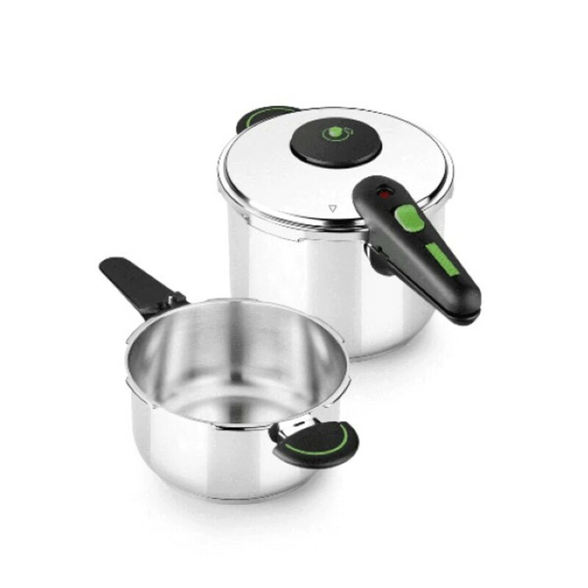 Pressure cooker Monix M911005 4 L + 6 L Stainless steel 6 L 2 Pieces