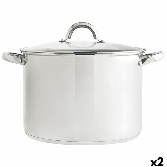 Casserole with lid Quid Ottawa Ø 30 cm (2 Units)