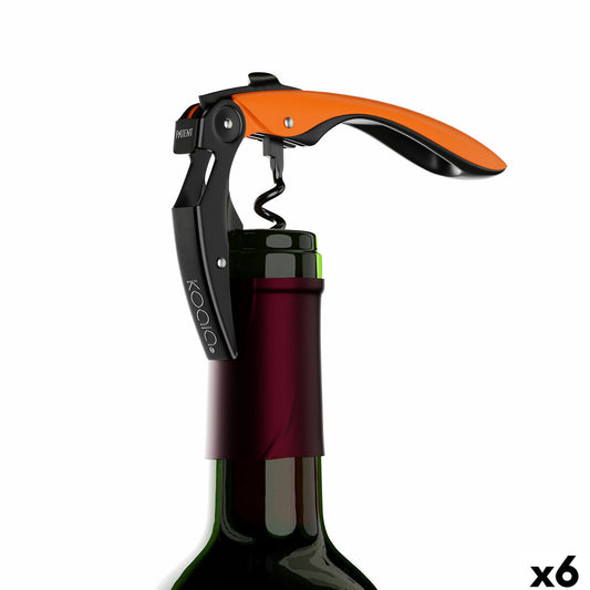 Corkscrew Koala High Tech Metal 11,5 x 1,8 x 2,9 cm (6 Units)